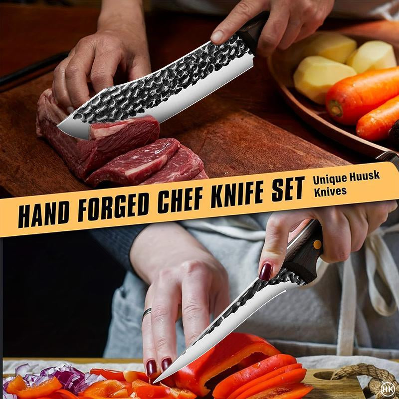 Stainless Steel Kitchen Knife Set, 3 Counts/Set Multifunctional Kitchen Chef Knife Utensils, Multi-Purpose Cooking Knife, Modern Kitchen Sets, Cutting Utensils, Kitchen Supplies