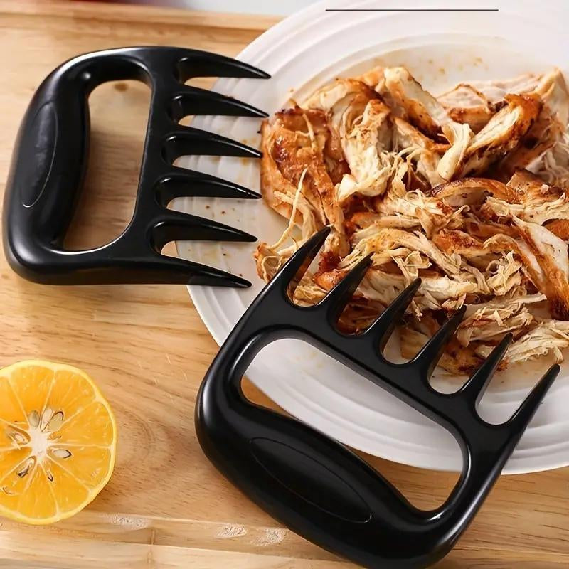 Meat Claws(2Pcs), Meat Shredder for BBQ, Household Kitchen Meat Utensils, Kitchen Gadgets for Barbecue, Grill, Kitchen Gadgets, Kitchen Accessories