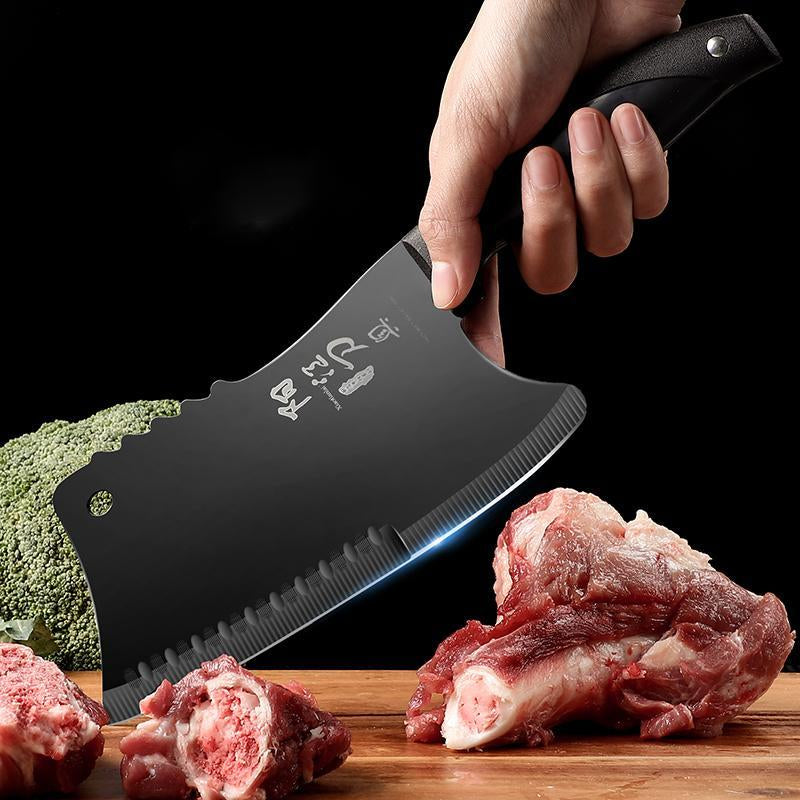Stainless Steel Kitchen Knife, 1 Count Household Kitchen Knife, Modern Cooking Multifunctional Kitchen Cutting Tool for Meat & Fruit & Vegetable, Kitchen Gadgets, Kitchenware, Stainless Steel Knives