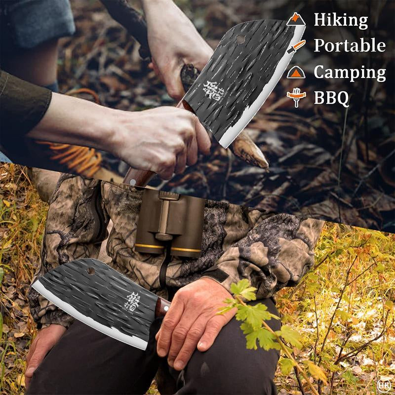 Stainless Steel Kitchen Knife, 1 Count Multifunctional Kitchen Knife with Gift Box, Kitchen Cutting Tool for Vegetable & Meat, Kitchen Accessories