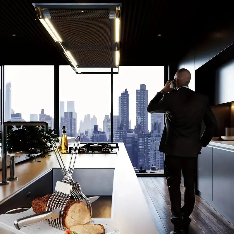 1Pc Stainless Steel Roast Beef Cutting Tongs Portable Meat Bread Slicer Onion Tomato Holder Kitchen Accessories for Slicing