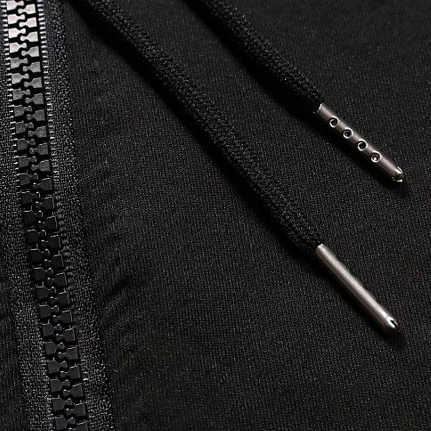 Men'S Casual Hoodies Pullover Big and Tall Loose Fit Full Zipper Long Sleeve Solid Color Varsity Jacket Coat