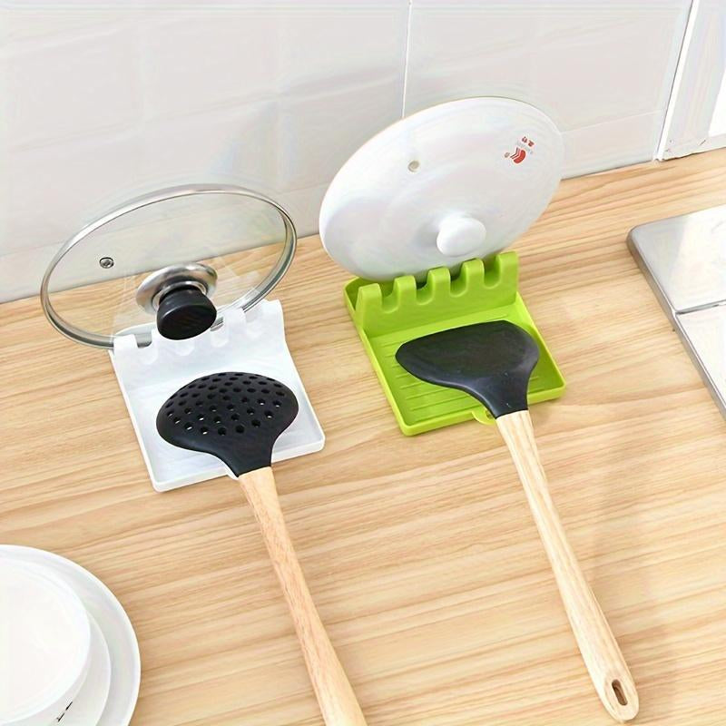 Silicone Spoon Rest, 1 Count Kitchen Utensil Spatula Holder, Kitchen Accessories, Kitchen Storage & Organization, Kitchen Tools Accessories