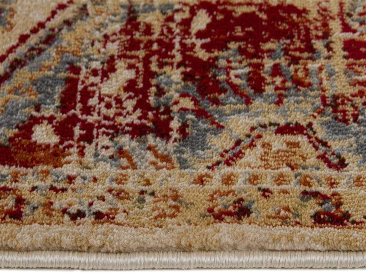 Vintage Moroccan Area Rug, Ivory 5X7