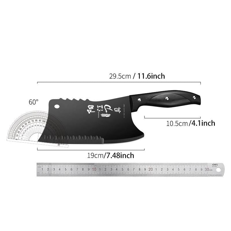 Stainless Steel Kitchen Knife, 1 Count Household Kitchen Knife, Modern Cooking Multifunctional Kitchen Cutting Tool for Meat & Fruit & Vegetable, Kitchen Gadgets, Kitchenware, Stainless Steel Knives