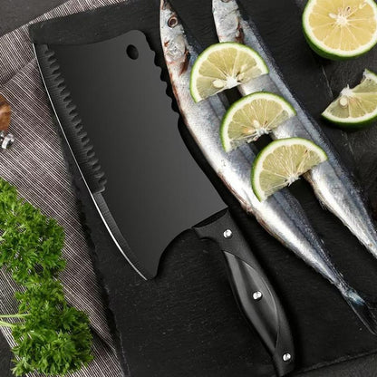 Stainless Steel Kitchen Knife, 1 Count Household Kitchen Knife, Modern Cooking Multifunctional Kitchen Cutting Tool for Meat & Fruit & Vegetable, Kitchen Gadgets, Kitchenware, Stainless Steel Knives