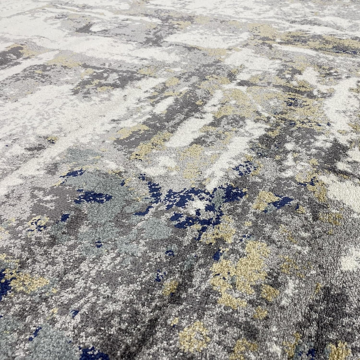 Gray 8 Ft.X 10 Ft Hampstead Abstract Area Rug