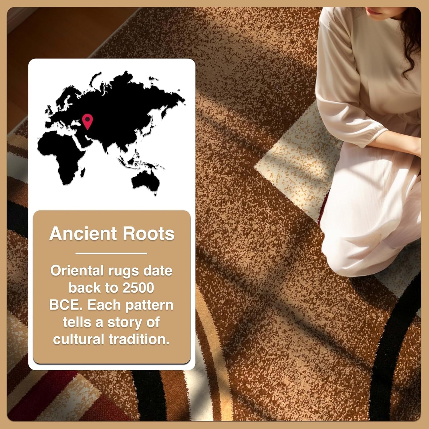 Barclay Arcs & Shapes Ivory Modern Geometric Area Rug 2'3" X 3'11"