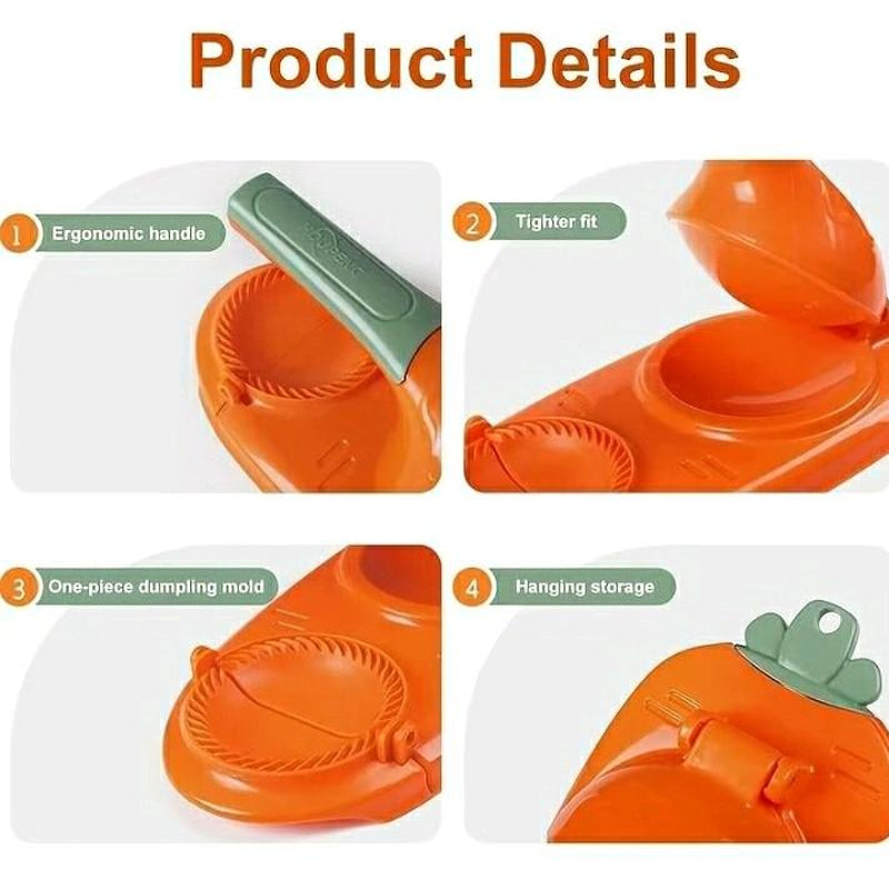 2In1 Dumpling Pressure Maker Kitchen Utensils Handy Kitchen Tool