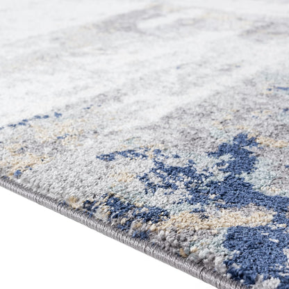 Gray 8 Ft.X 10 Ft Hampstead Abstract Area Rug