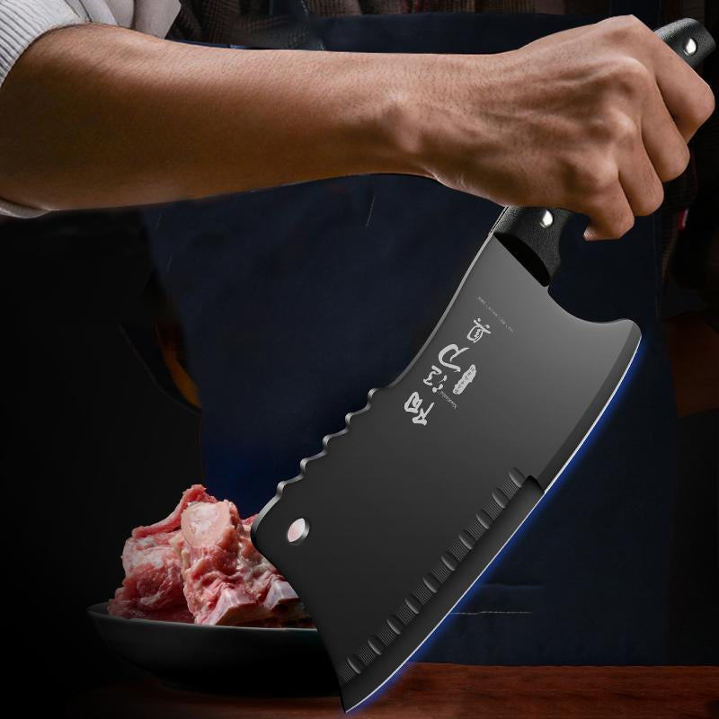 Stainless Steel Kitchen Knife, 1 Count Household Kitchen Knife, Modern Cooking Multifunctional Kitchen Cutting Tool for Meat & Fruit & Vegetable, Kitchen Gadgets, Kitchenware, Stainless Steel Knives