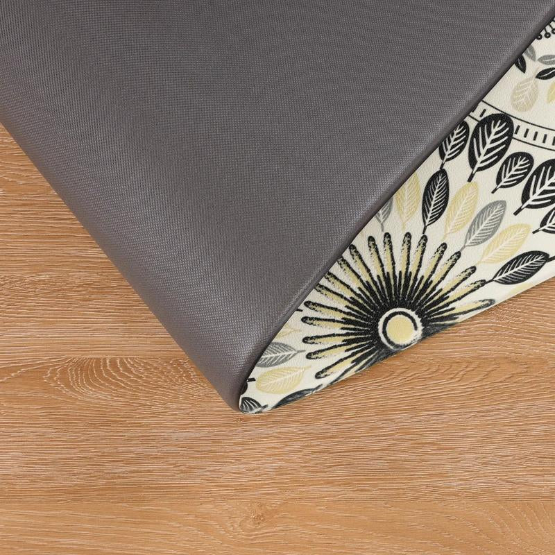 [Fallfreshness] HEBE anti Fatigue Kitchen Rug Sets 2 Piece Non Slip Kitchen Mats for Floor Cushioned Kitchen Rugs and Mats Waterproof Comfort Standing Mat Runner for Kitchen, Home Office, Sink, Laundry