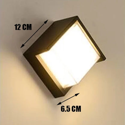 LED Outdoor Waterproof Wall Lamp Radar Motion Sensor Outdoor Wall Light Porch Light Led Light Outdoor Garden Outdoor Lighting