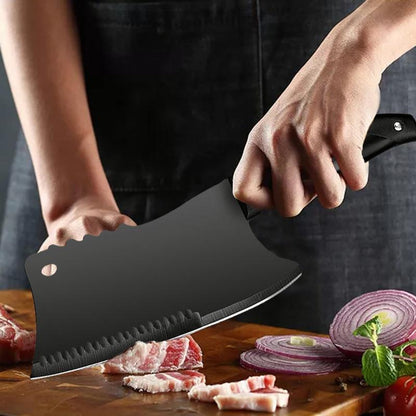Stainless Steel Kitchen Knife, 1 Count Household Kitchen Knife, Modern Cooking Multifunctional Kitchen Cutting Tool for Meat & Fruit & Vegetable, Kitchen Gadgets, Kitchenware, Stainless Steel Knives