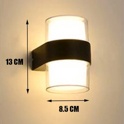 LED Outdoor Waterproof Wall Lamp Radar Motion Sensor Outdoor Wall Light Porch Light Led Light Outdoor Garden Outdoor Lighting