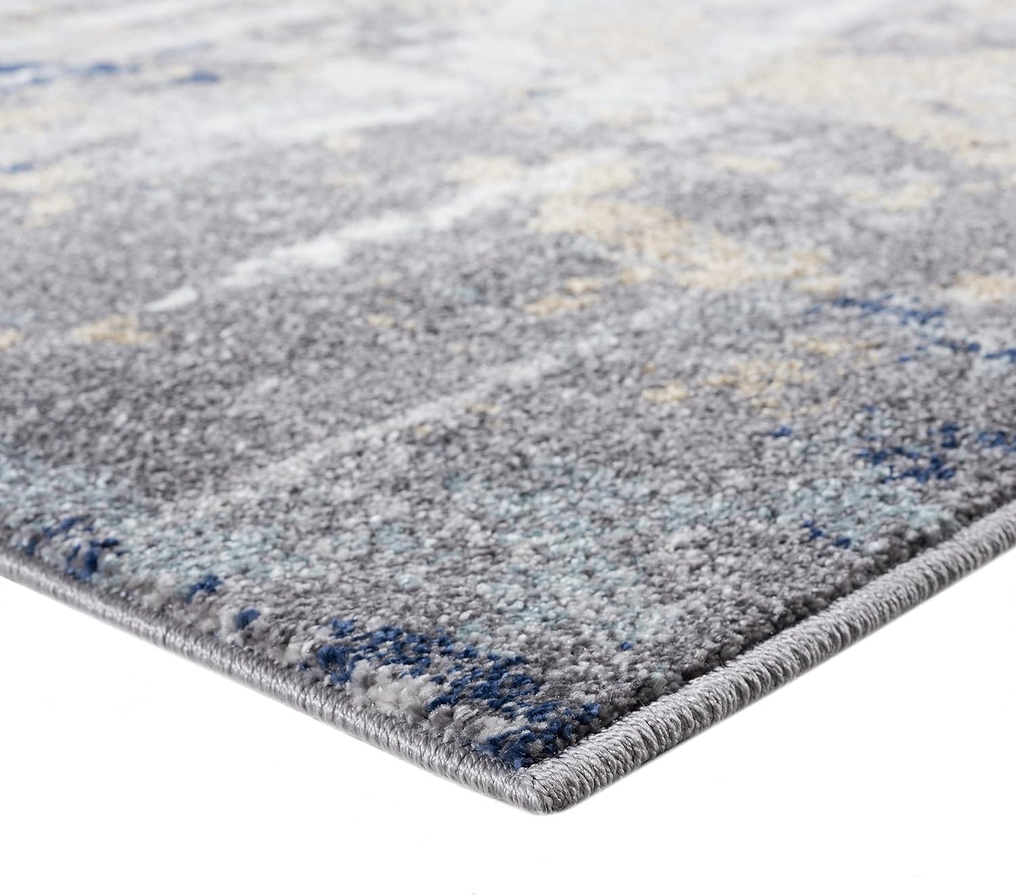 Gray 8 Ft.X 10 Ft Hampstead Abstract Area Rug