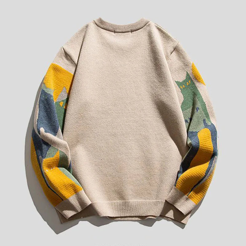 Natural Co. Patchwork Sweater