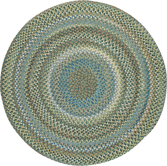 American Heritage Sage 0' 36" round Braided Rug