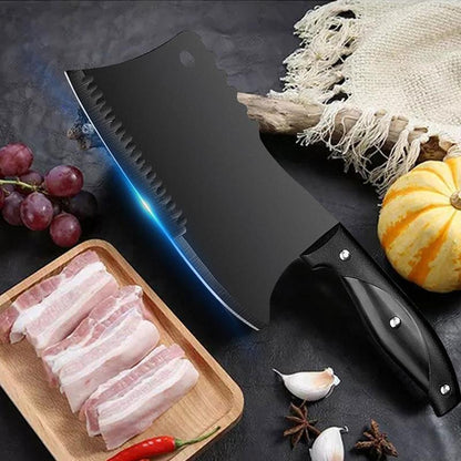 Stainless Steel Kitchen Knife, 1 Count Household Kitchen Knife, Modern Cooking Multifunctional Kitchen Cutting Tool for Meat & Fruit & Vegetable, Kitchen Gadgets, Kitchenware, Stainless Steel Knives