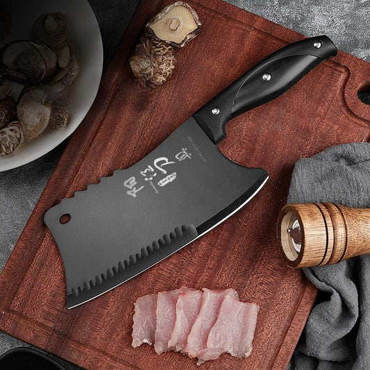 Stainless Steel Kitchen Knife, 1 Count Household Kitchen Knife, Modern Cooking Multifunctional Kitchen Cutting Tool for Meat & Fruit & Vegetable, Kitchen Gadgets, Kitchenware, Stainless Steel Knives