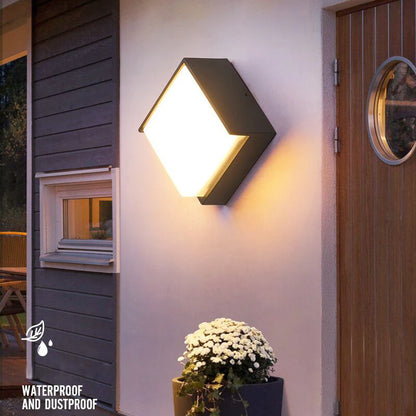 LED Outdoor Waterproof Wall Lamp Radar Motion Sensor Outdoor Wall Light Porch Light Led Light Outdoor Garden Outdoor Lighting