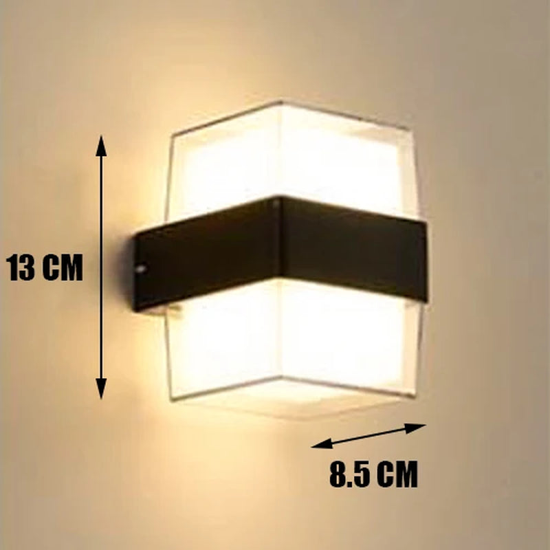 LED Outdoor Waterproof Wall Lamp Radar Motion Sensor Outdoor Wall Light Porch Light Led Light Outdoor Garden Outdoor Lighting