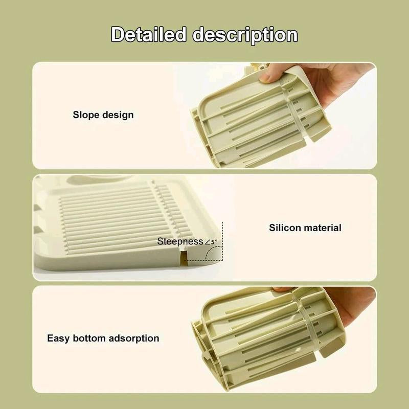 Kitchen Sink Splash Guard - Durable Design for Kitchen Use, Compatible with Standard Kitchen Appliances Stylish Utensils Traditional