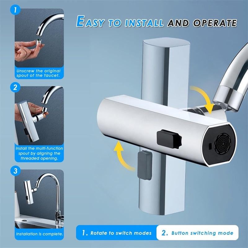 Waterfall Kitchen Faucet Kit