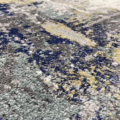 Gray 8 Ft.X 10 Ft Hampstead Abstract Area Rug