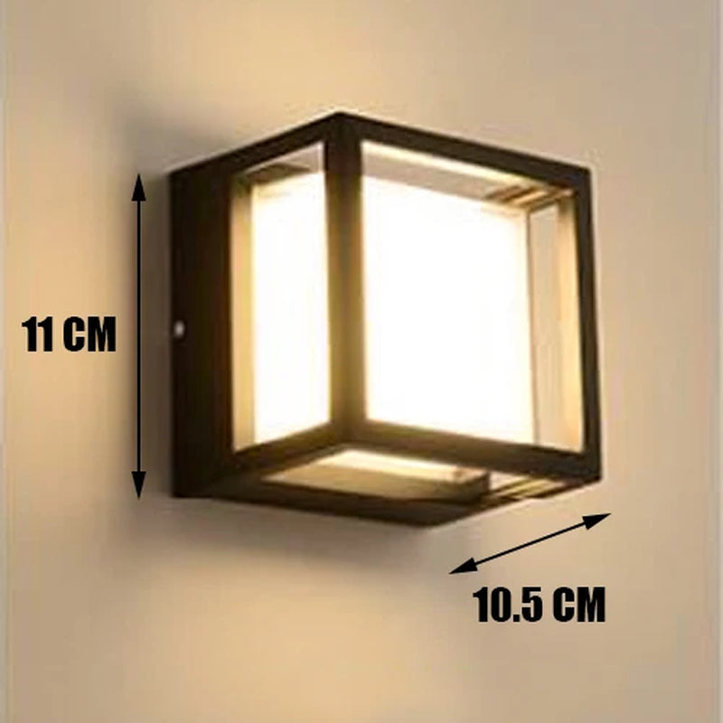 LED Outdoor Waterproof Wall Lamp Radar Motion Sensor Outdoor Wall Light Porch Light Led Light Outdoor Garden Outdoor Lighting