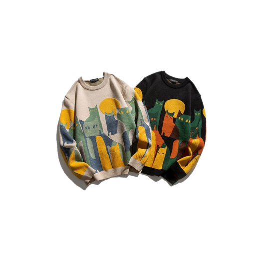 Natural Co. Patchwork Sweater