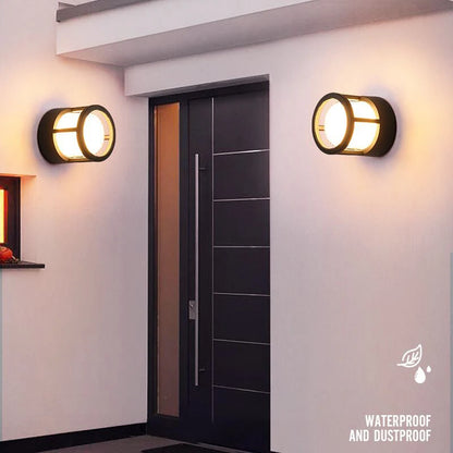 LED Outdoor Waterproof Wall Lamp Radar Motion Sensor Outdoor Wall Light Porch Light Led Light Outdoor Garden Outdoor Lighting