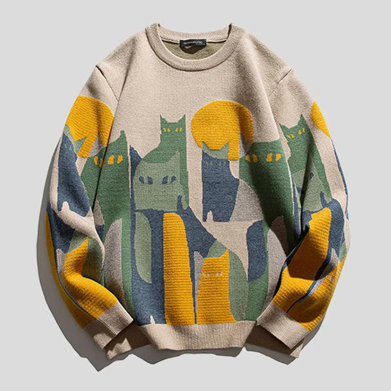 Natural Co. Patchwork Sweater