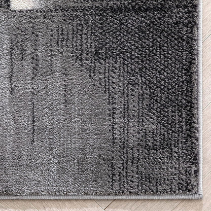 Good Vibes Louisa Gold Modern Geometric Boxes 7'10" X 9'10" 3D Texture Area Rug