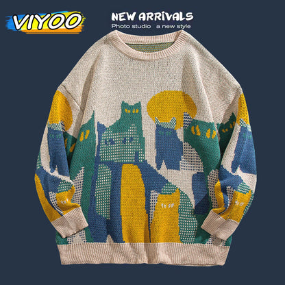Natural Co. Patchwork Sweater