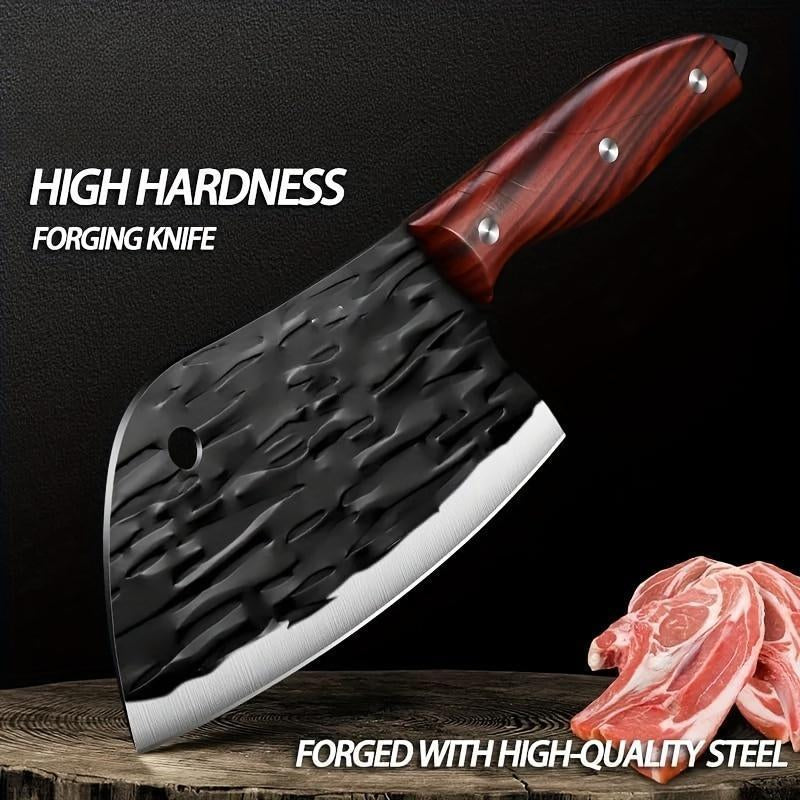 Stainless Steel Kitchen Knife, 1 Count Multifunctional Kitchen Knife with Gift Box, Kitchen Cutting Tool for Vegetable & Meat, Kitchen Accessories