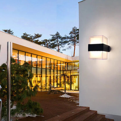 LED Outdoor Waterproof Wall Lamp Radar Motion Sensor Outdoor Wall Light Porch Light Led Light Outdoor Garden Outdoor Lighting