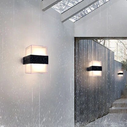 LED Outdoor Waterproof Wall Lamp Radar Motion Sensor Outdoor Wall Light Porch Light Led Light Outdoor Garden Outdoor Lighting