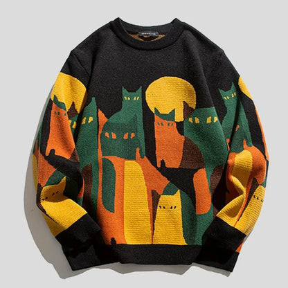 Natural Co. Patchwork Sweater