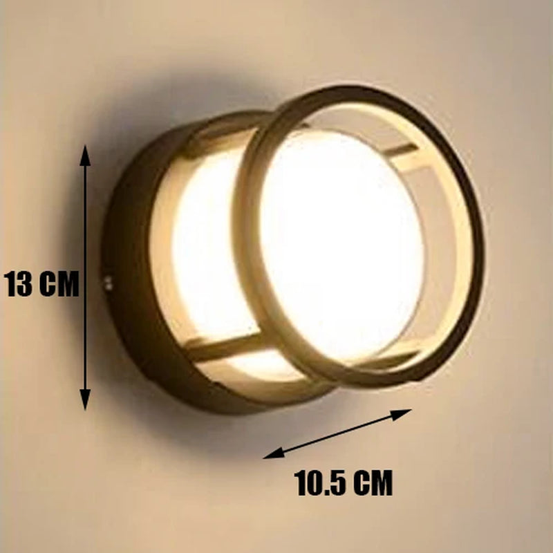 LED Outdoor Waterproof Wall Lamp Radar Motion Sensor Outdoor Wall Light Porch Light Led Light Outdoor Garden Outdoor Lighting
