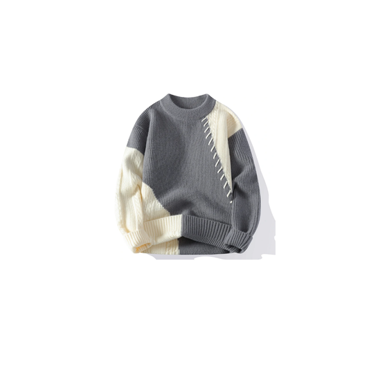 Natural Co. Patchwork Sweater